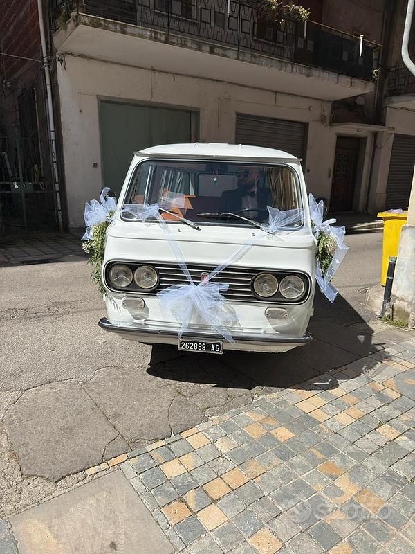 Usata Fiat 850 1970 Bianco Berlina