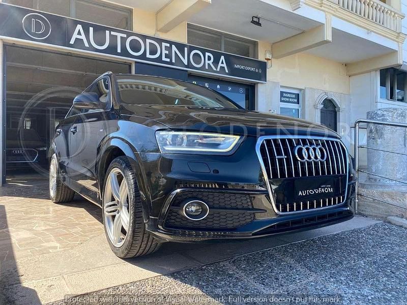 Usata Audi Q3 Advanced 177 CV (130 kW) 2012 Nero SUV