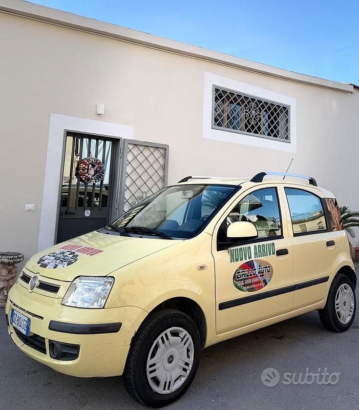 Usata Fiat Panda 60 CV (44 kW) 2010 Giallo Berlina