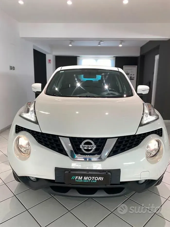 Usata Nissan Juke Acenta 110 CV (80 kW) 2014 Bianco SUV