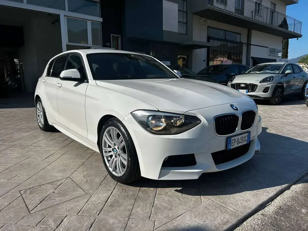 Usata BMW 114 M Sport 102 CV (75 kW) 2013 Bianco Utilitaria
