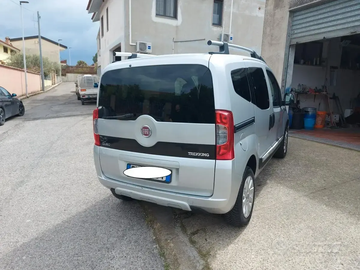 Usata Fiat Qubo Trekking 75 CV (55 kW) 2014 Grigio Monovolume