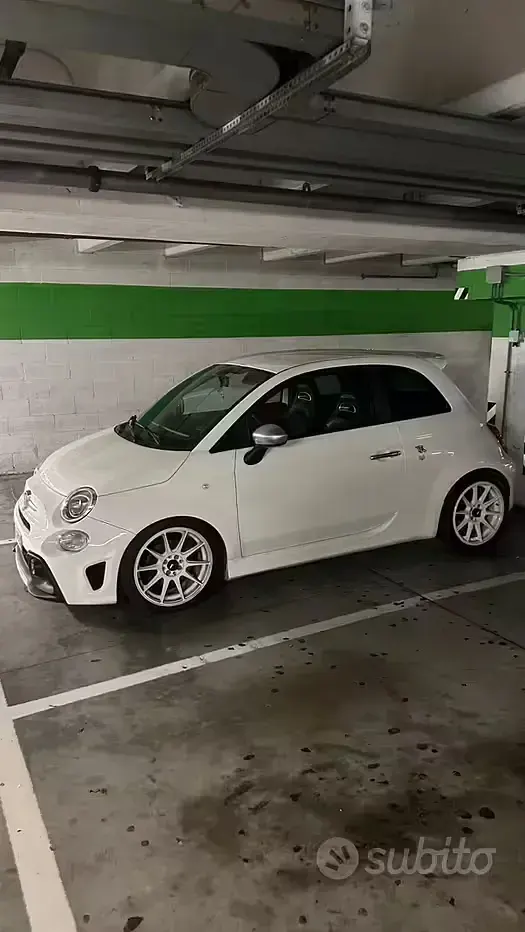 Usata Abarth 595 Turismo 165 CV (121 kW) 2016 Bianco Berlina