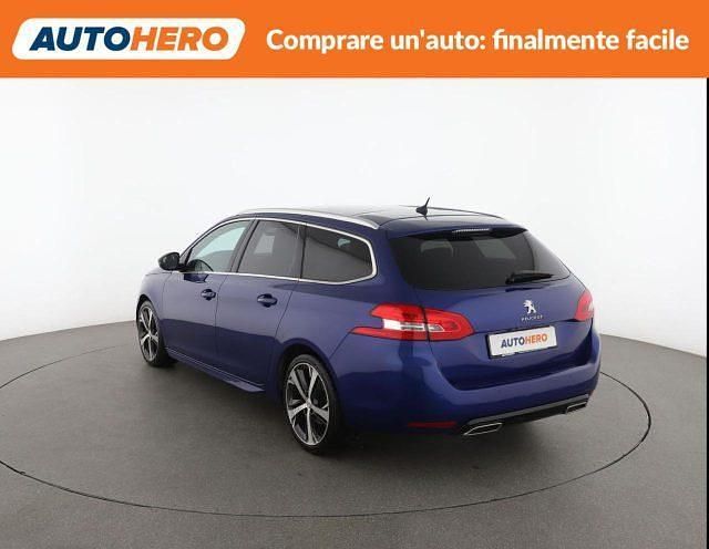 Usata Peugeot 308 GT-line 119 CV (87 kW) 2017 Blu Station wagon