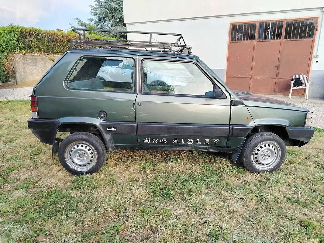 Usata Fiat Panda 4x4 50 CV (36 kW) 1988 Verde Utilitaria