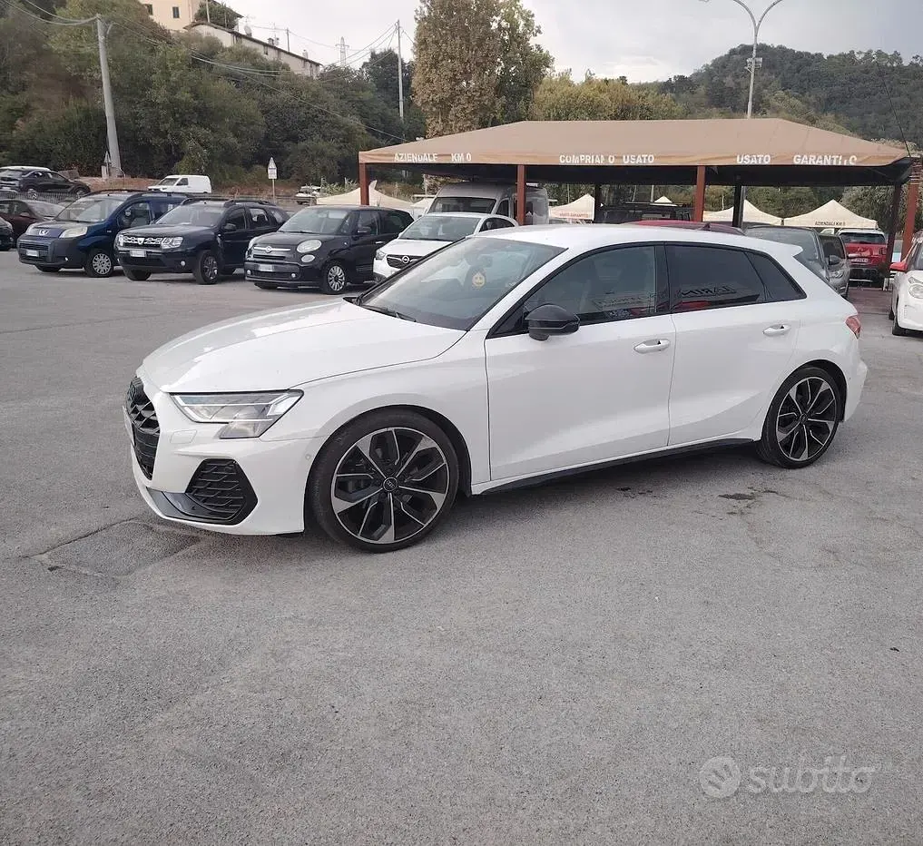 Usata Audi A3 S-Line 150 CV (110 kW) 2024 Bianco Berlina