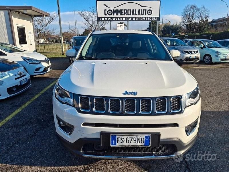 Usata Jeep Compass Limited 120 CV (88 kW) 2019 Bianco SUV