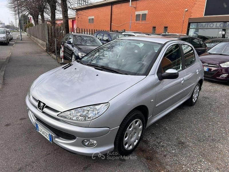 Usata Peugeot 206 75 CV (55 kW) 2007 Grigio Berlina