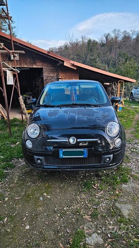 Usata Fiat 500 69 CV (50 kW) 2010 Nero Utilitaria