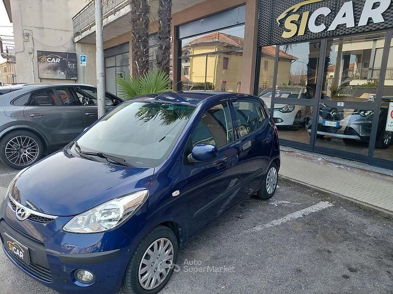 Usata Hyundai i10 65 CV (47 kW) 2010 Blu Utilitaria