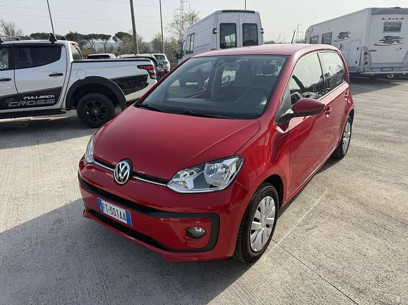 Usata VW up! 68 CV (50 kW) 2018 Rosso Utilitaria