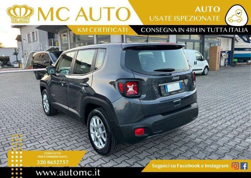 Usata Jeep Renegade Limited 120 CV (88 kW) 2023 Grigio scuro SUV