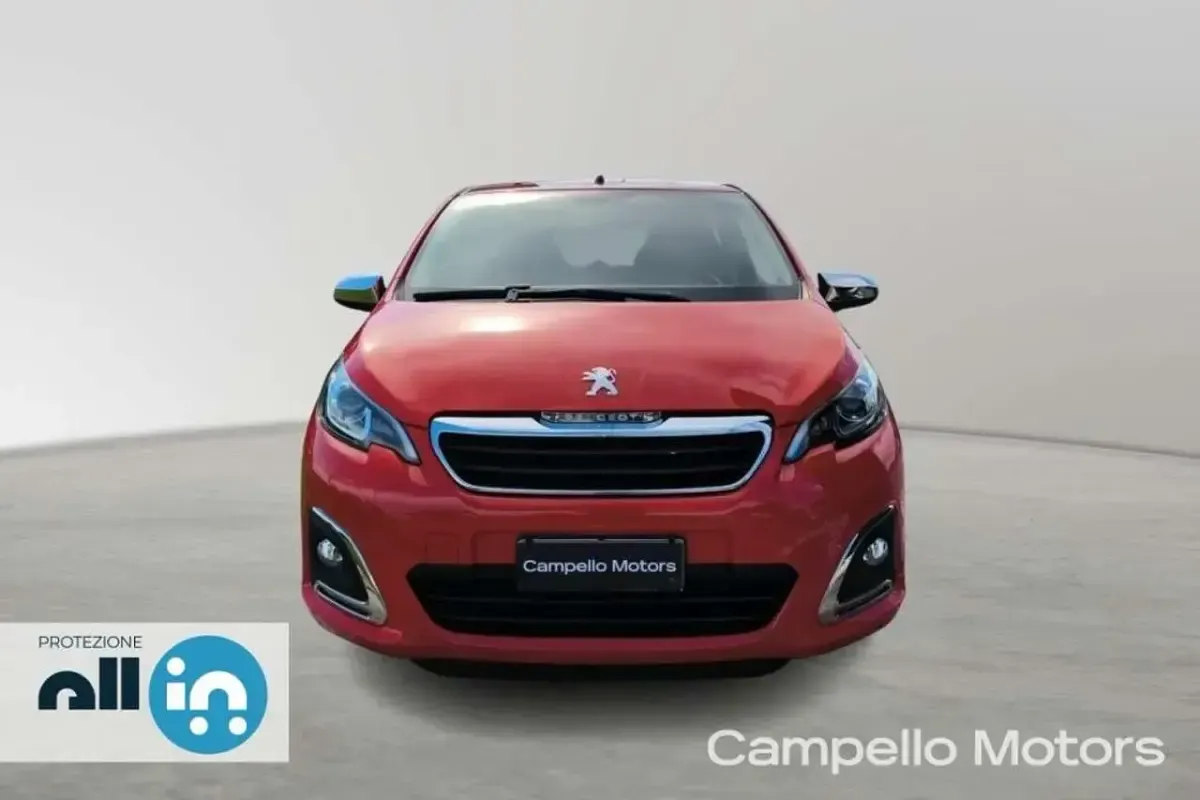 Usata Peugeot 108 Style 72 CV (52 kW) 2021 Rosso Berlina