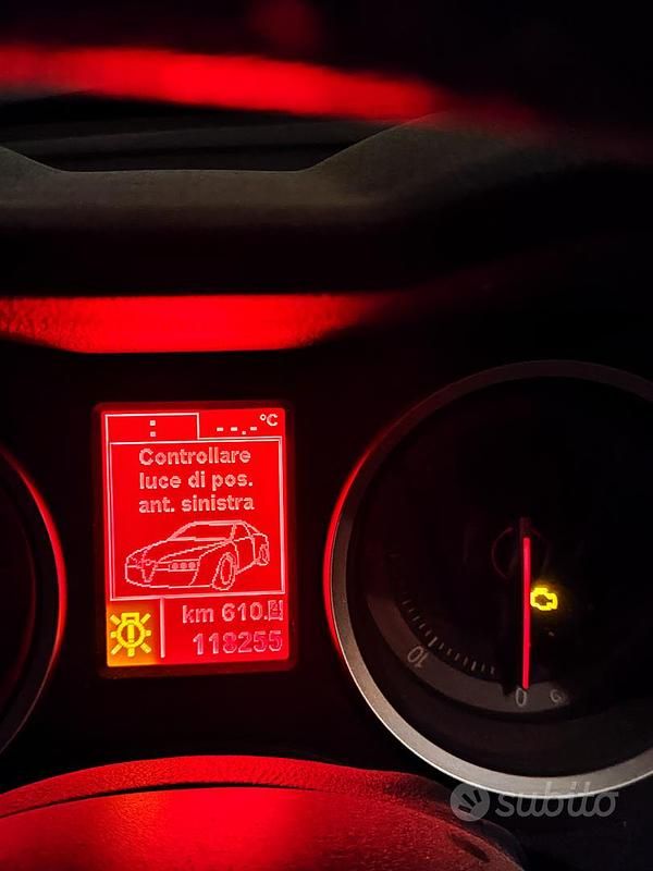Usata Alfa Romeo Brera 209 CV (153 kW) 2008 Nero Coupé