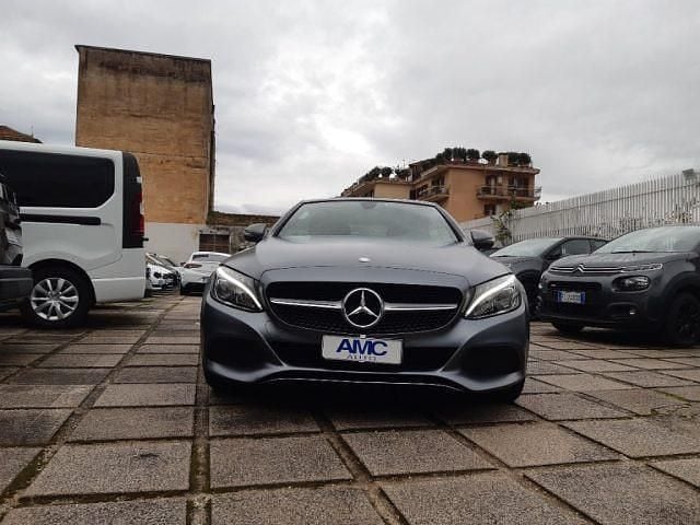 Usata Mercedes C250 Premium 203 CV (149 kW) 2017 Grigio Cabrio