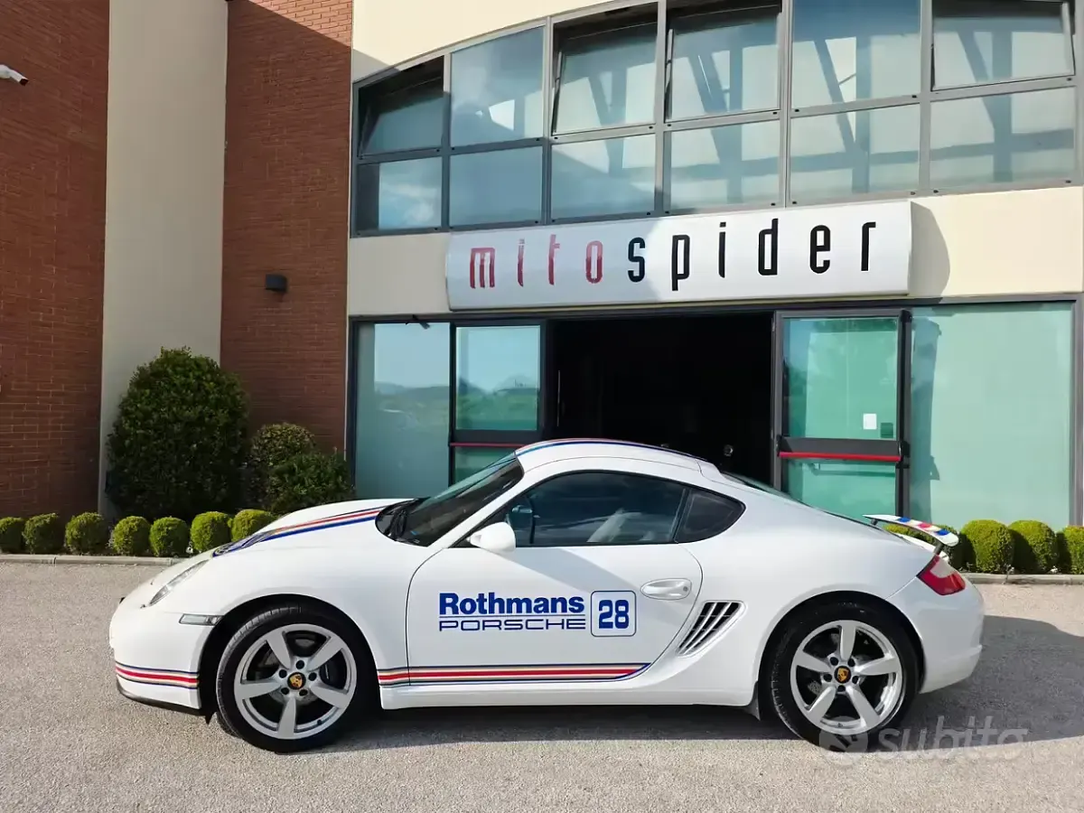 Usata Porsche Cayman Sport 245 CV (180 kW) 2008 Bianco Coupé