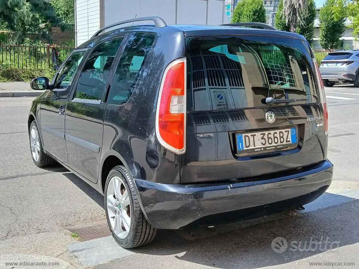 Usata Skoda Roomster 86 CV (63 kW) 2008 Nero Monovolume