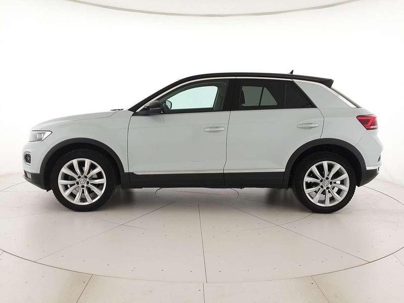 Usata VW T-Roc Advance 150 CV (110 kW) 2020 White silver metallizzato nero SUV