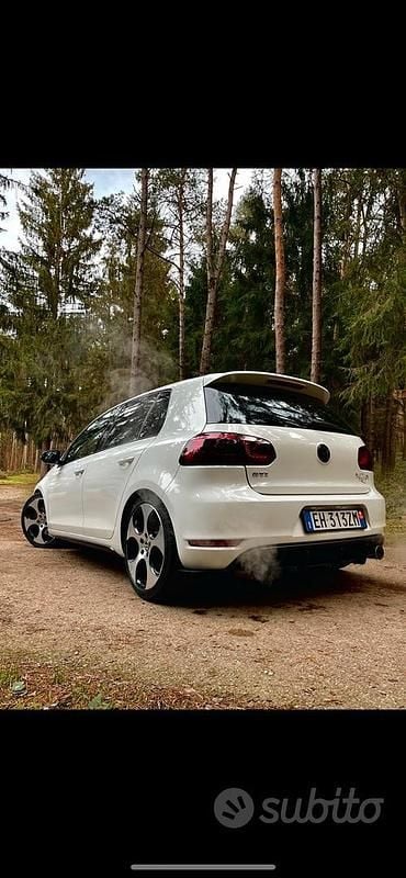 Usata VW Golf VI GTI 211 CV (155 kW) 2011 Bianco Utilitaria