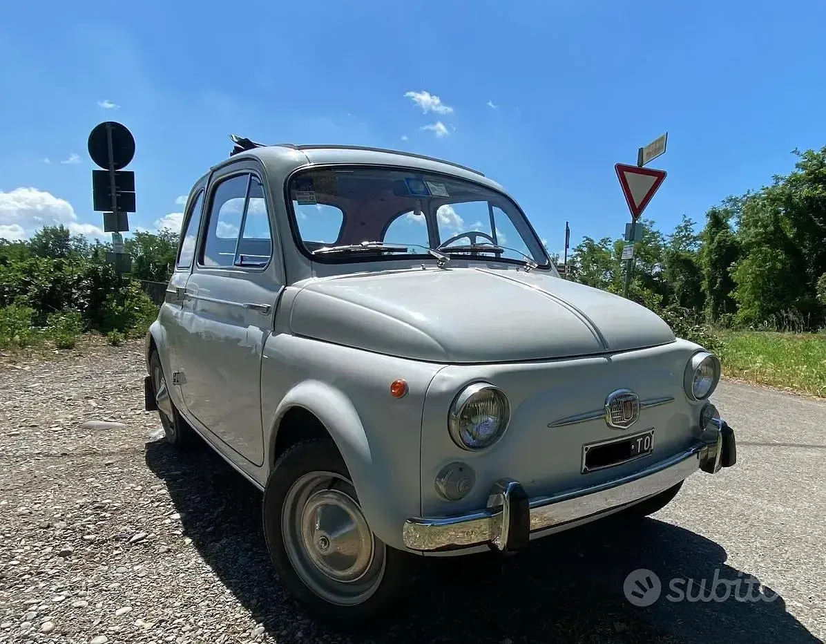 Usata Fiat Cinquecento 1960 Bianco Utilitaria