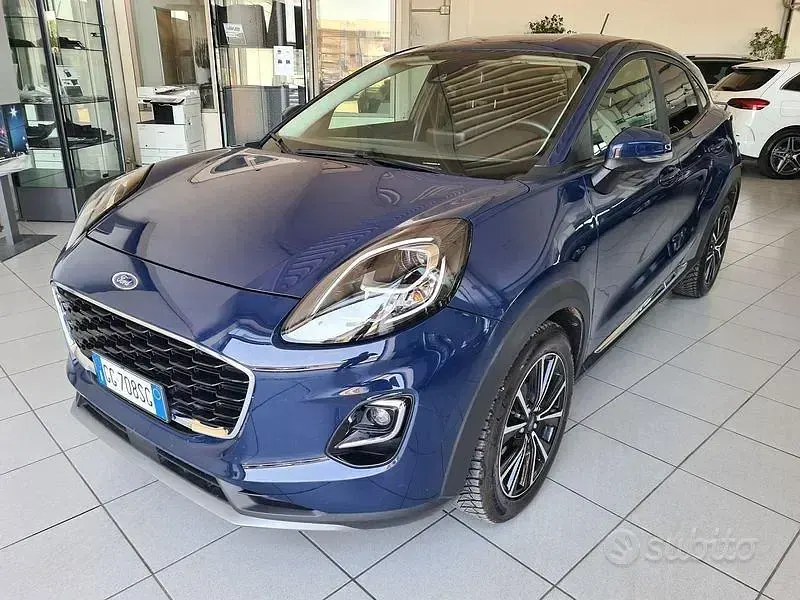 Usata Ford Puma Titanium S 125 CV (91 kW) 2021 Bluazzurro SUV