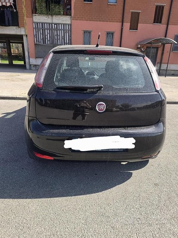Usata Fiat Punto Evo 2012 Nero Utilitaria