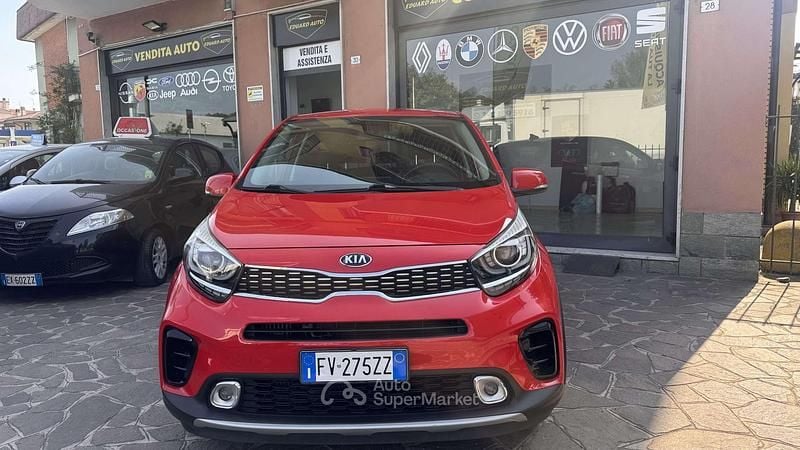 Usata Kia Picanto Premium 101 CV (74 kW) 2019 Rosso Utilitaria