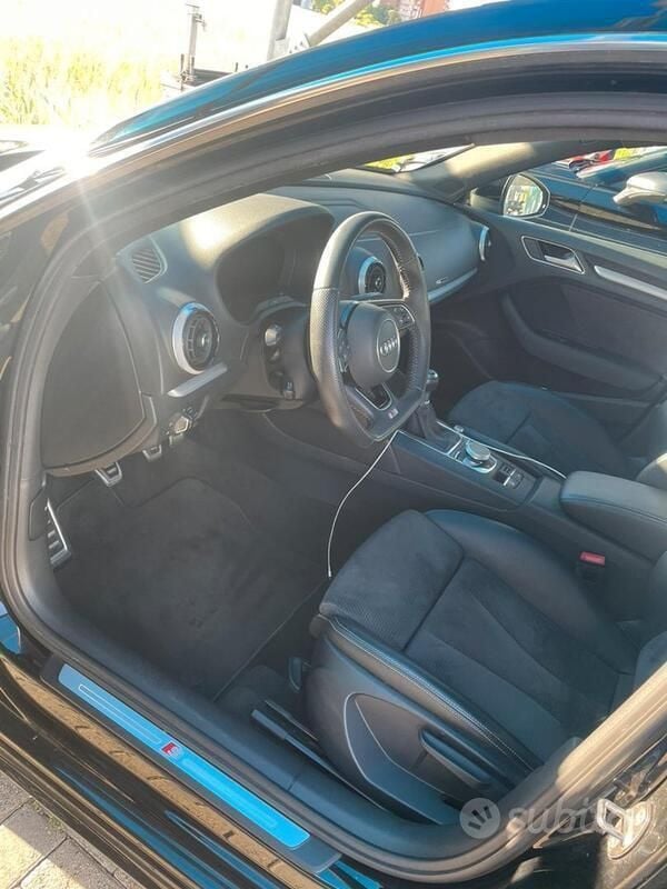 Usata Audi A3 S-Line 150 CV (110 kW) 2019 Nero Berlina