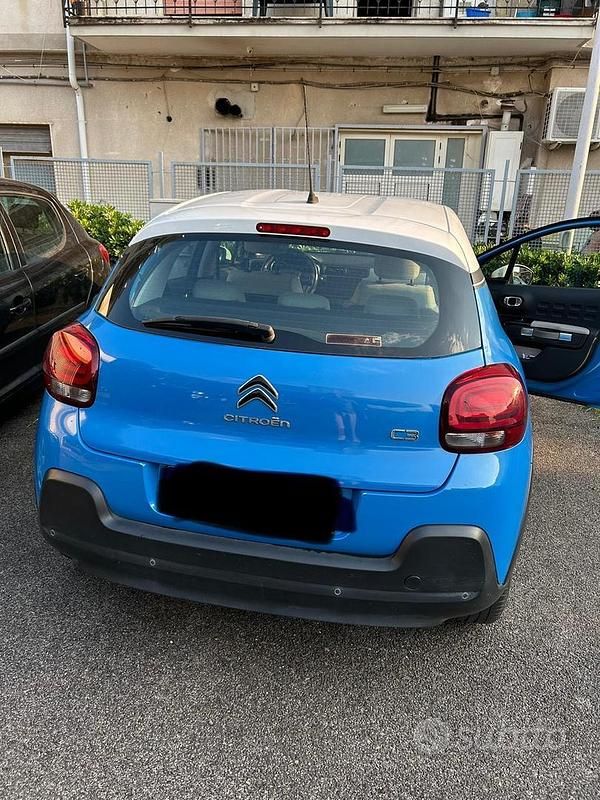 Usata Citroën C3 2017 Blu Utilitaria