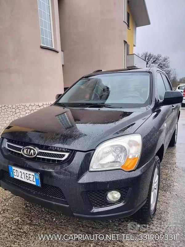 Usata Kia Sportage Active 150 CV (110 kW) 2010 Nero SUV