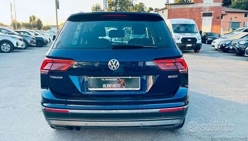 Usata VW Tiguan Style 150 CV (110 kW) 2019 Blu SUV