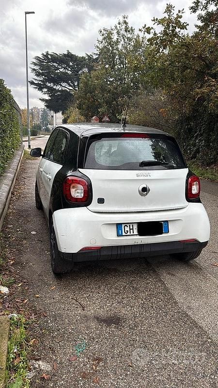 Usata Smart ForFour Electric Drive 2018 Bianco Berlina