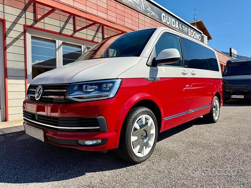 Usata VW T6 Highline 199 CV (146 kW) 2019 Bianco Furgone