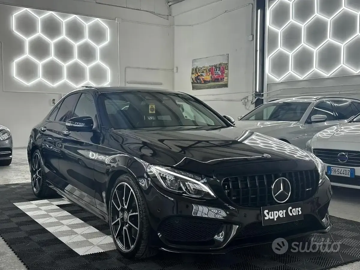 Usata Mercedes C43 AMG AMG 367 CV (269 kW) 2017 Nero Berlina