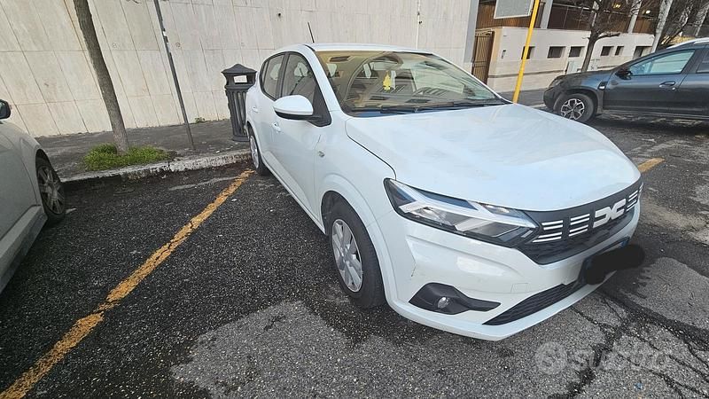 Usata Dacia Sandero 91 CV (66 kW) 2023 Bianco Berlina