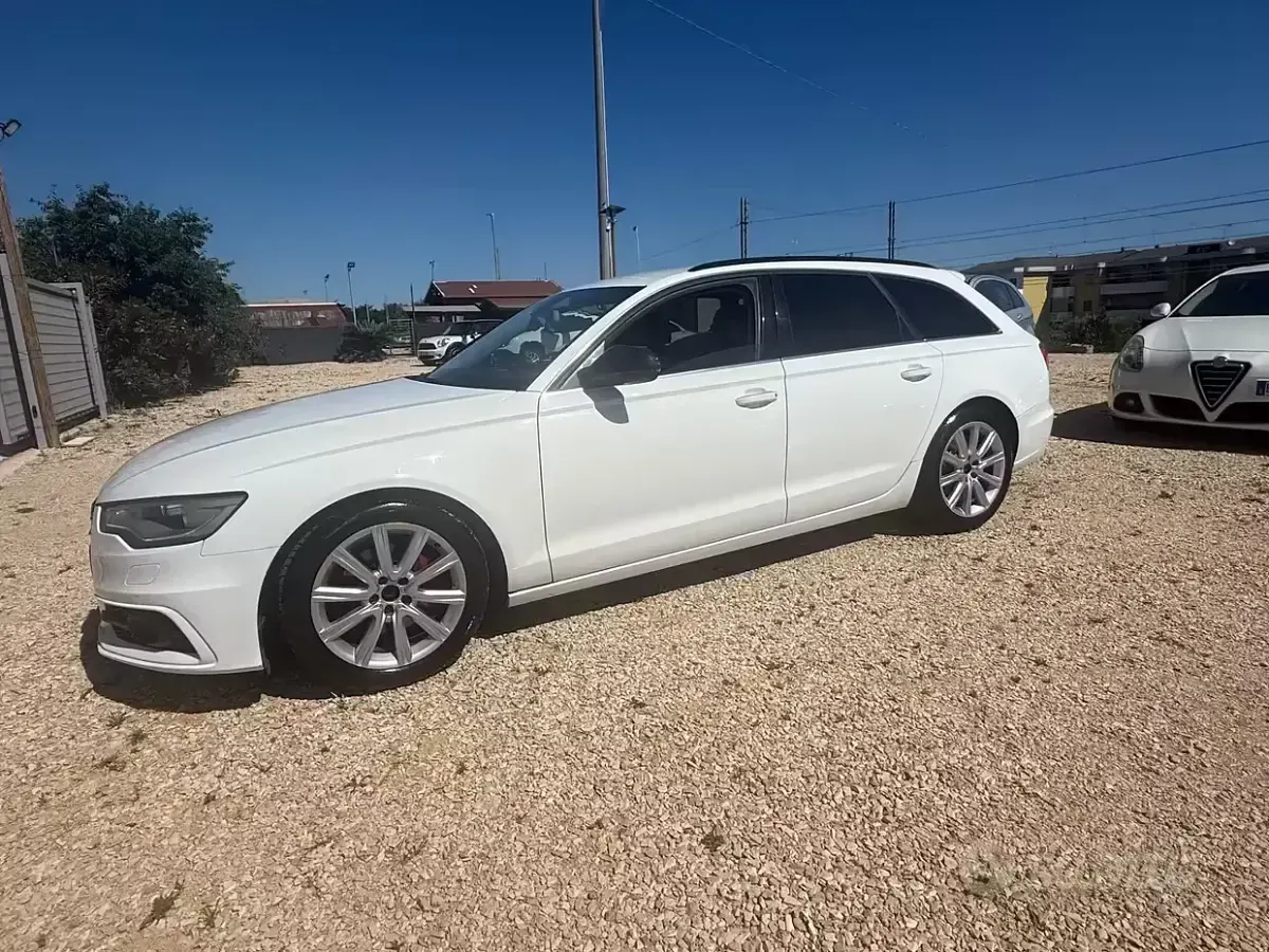 Usata Audi A6 218 CV (160 kW) 2015 Bianco Berlina