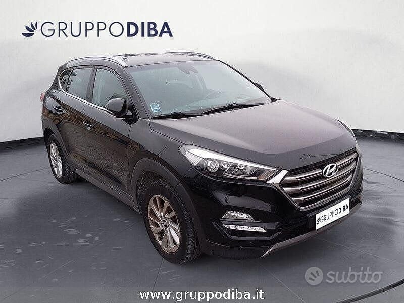 Käytetty Hyundai Tucson Xpossible 116 HP (85 kW) 2016 Musta Katumaasturi