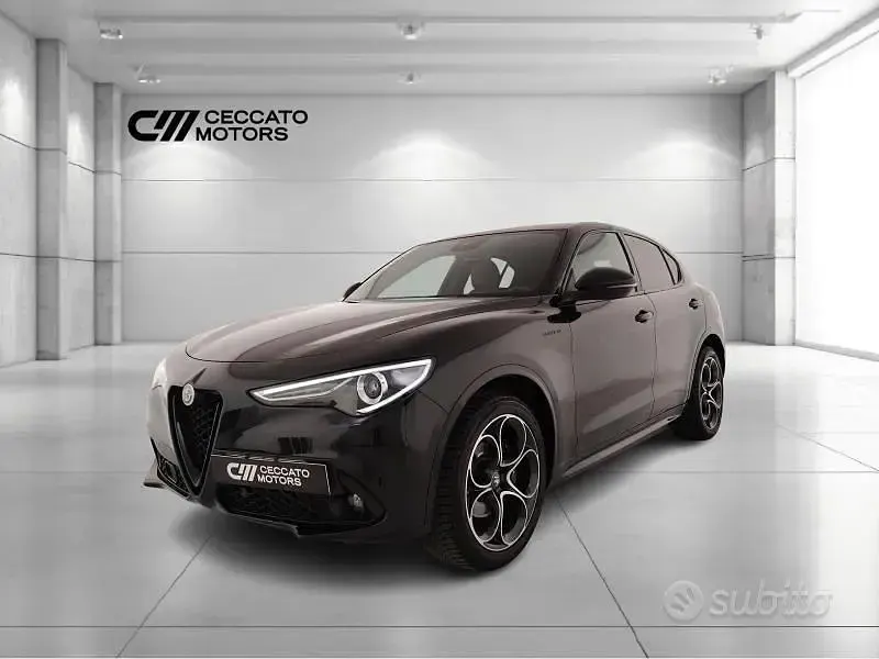 Usata Alfa Romeo Stelvio Veloce 209 CV (153 kW) 2020 Nero SUV