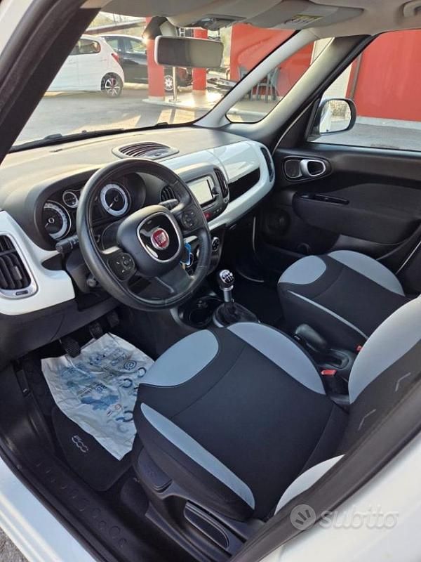 Usata Fiat 500L Pop Star 105 CV (77 kW) 2016 Bianco Monovolume