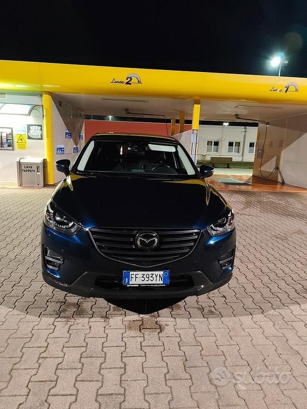Usata Mazda CX-5 Exceed 175 CV (128 kW) 2016 Blu SUV