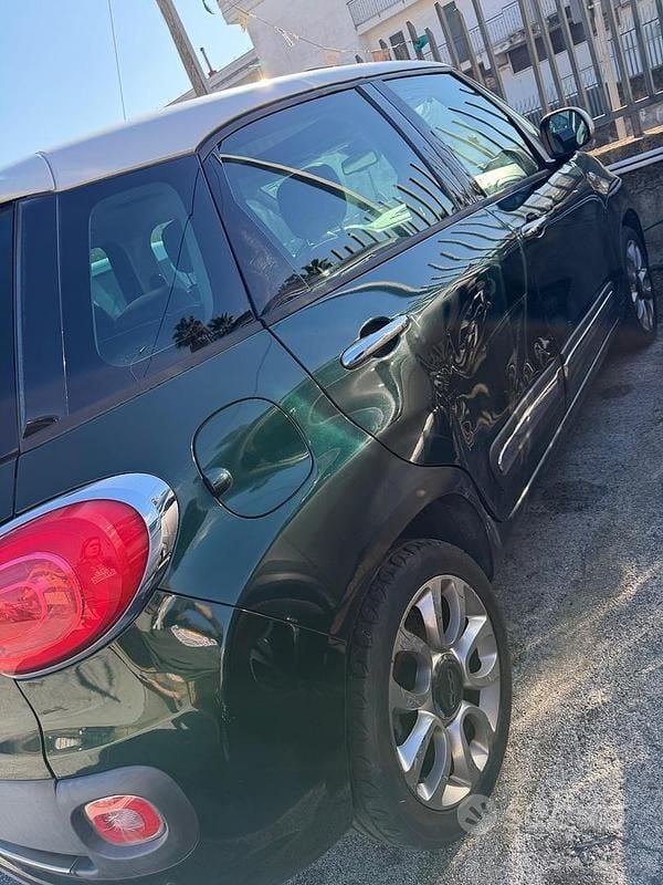 Usata Fiat 500L Lounge 85 CV (62 kW) 2014 Verde Monovolume