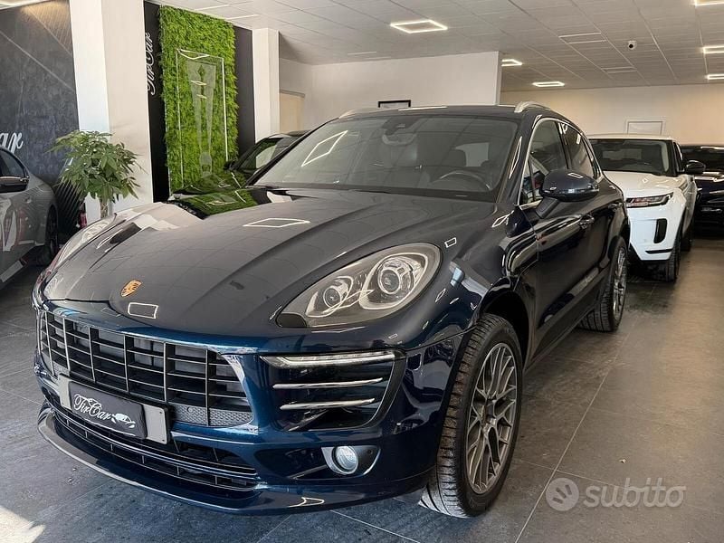 Blu Usata 2016 Porsche Macan S SUV | 28.990 € (Super prezzo) - Immagine 1/4