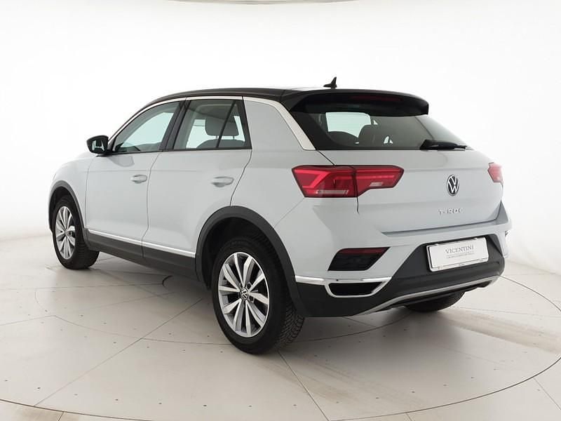 Usata VW T-Roc Style 150 CV (110 kW) 2021 White silver metallizzato nero SUV