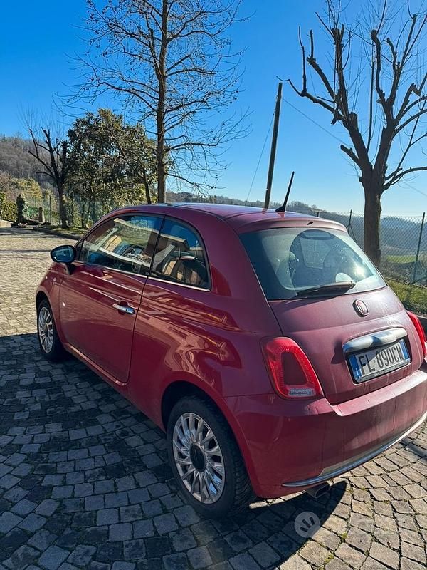 Usata Fiat 500 Riva 69 CV (50 kW) 2017 Rosso Berlina