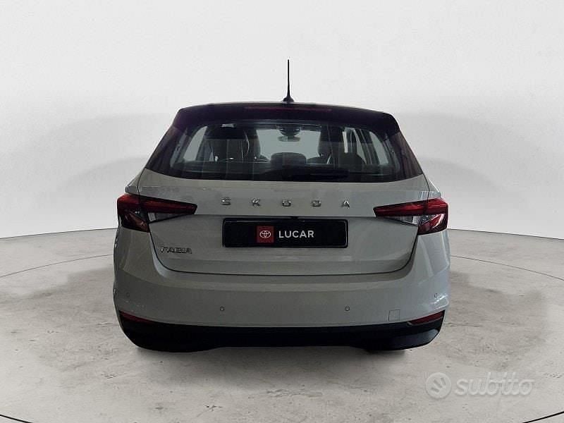Usata Skoda Fabia Style 95 CV (69 kW) 2024 Bianco Utilitaria