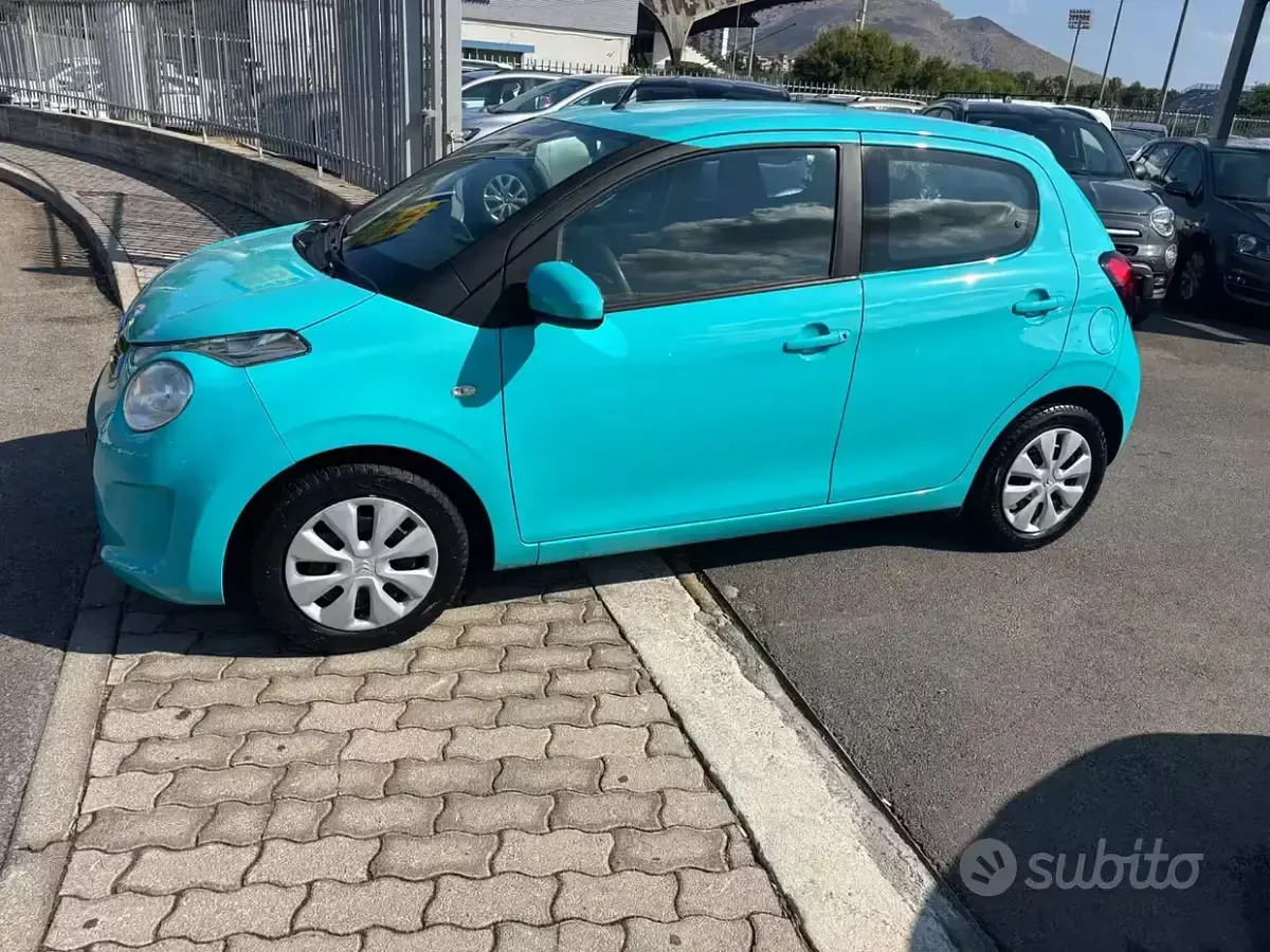 Usata Citroën C1 Shine 69 CV (50 kW) 2016 Verde Utilitaria