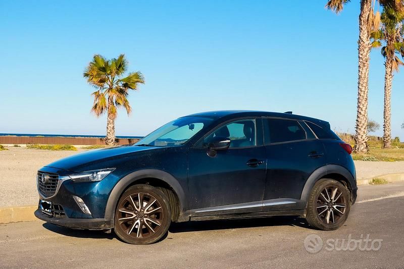 Usata Mazda CX-3 Exceed 105 CV (77 kW) 2016 Blu SUV