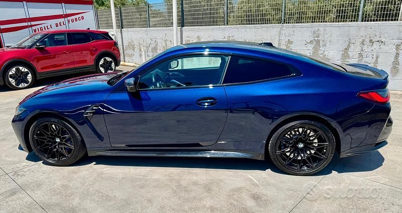 Usata BMW M4 Competition Edition 510 CV (375 kW) 2023 Blu Coupé