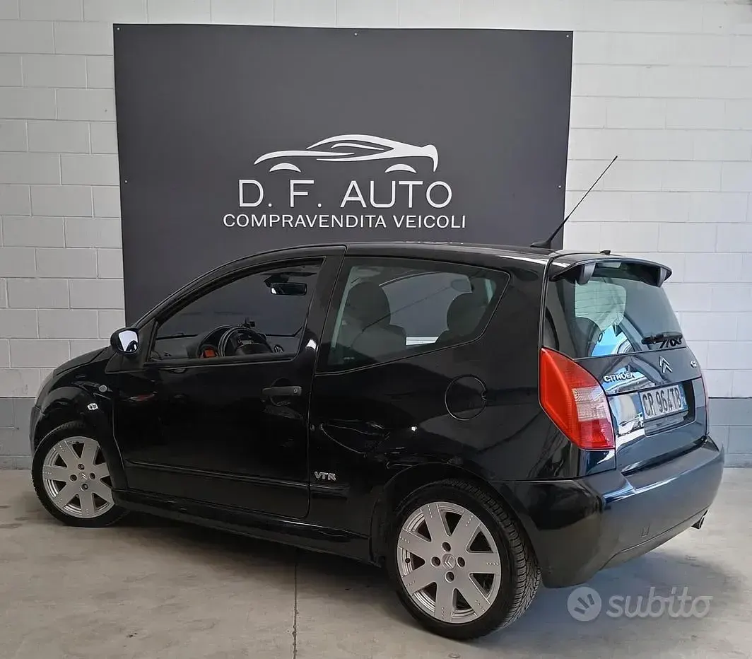 Usata Citroën C2 VTR Sport 73 CV (53 kW) 2005 Nero Utilitaria