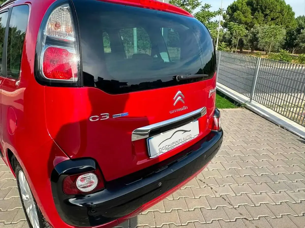 Usata Citroën C3 Picasso Exclusive 99 CV (72 kW) 2016 Rosso Monovolume